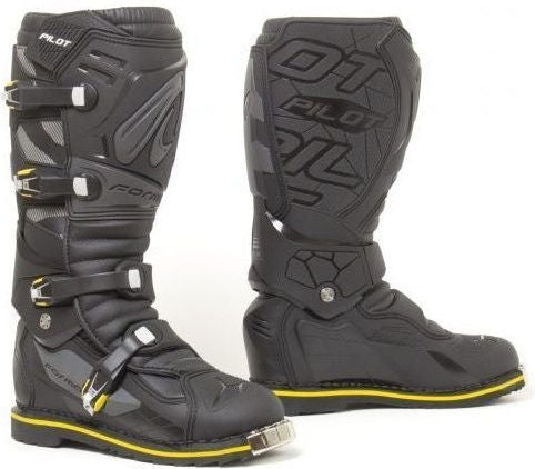 Forma Pilot Enduro Standard Off-Road Fit, Black/Anthracite | FORC620-9990