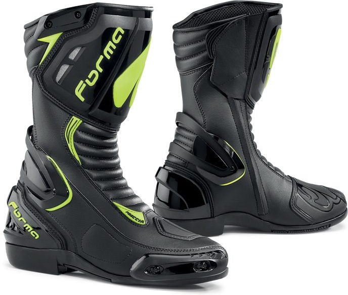 Forma Freccia Stivale Racing Standard Fit, Black/Yellow Fluo |FORV180-9978