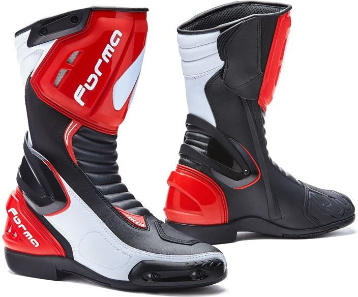 Forma Freccia Stivale Racing Standard Fit, Black/White/Red |FORV180-999810