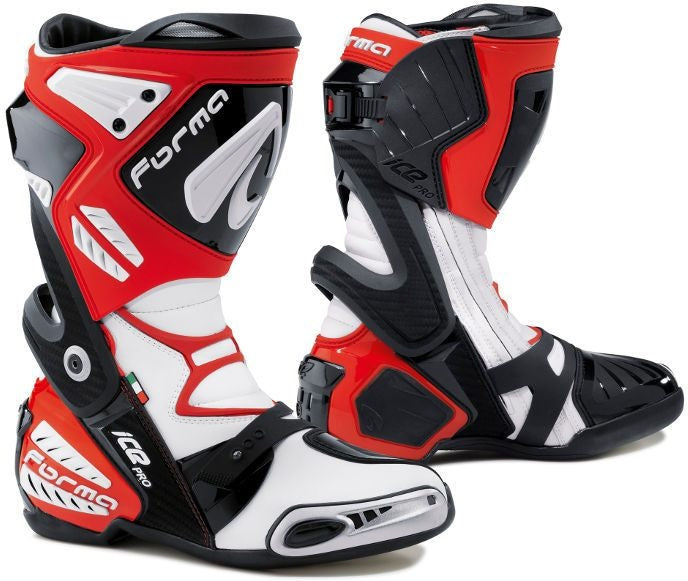 Forma Ice Pro Racing Boots Standard Fit, Red |FORV220-10