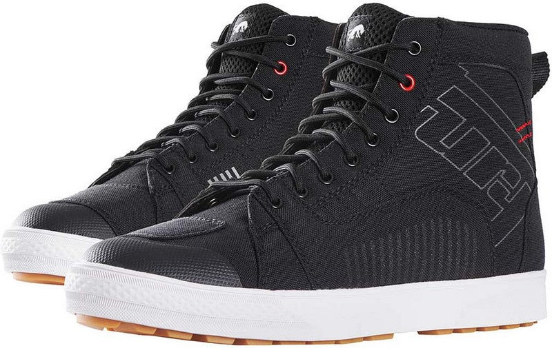 FURYGAN STOCKTON D3O SHOES BLACK-RED | 3107-108