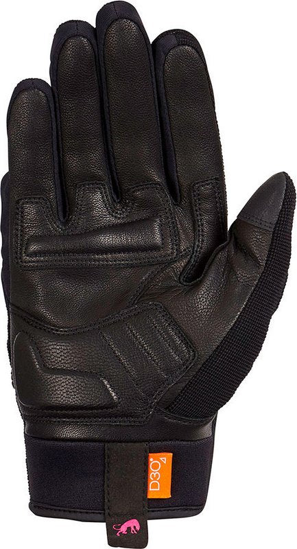 Furygan JET LADY D3O LADY SUMMER GLOVES, Black-Pink | 4486-150
