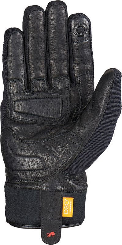 Furygan JET ALL SEASON D30 MEN ALL SEASONS GLOVES with insert, Black-Red | 4531-108