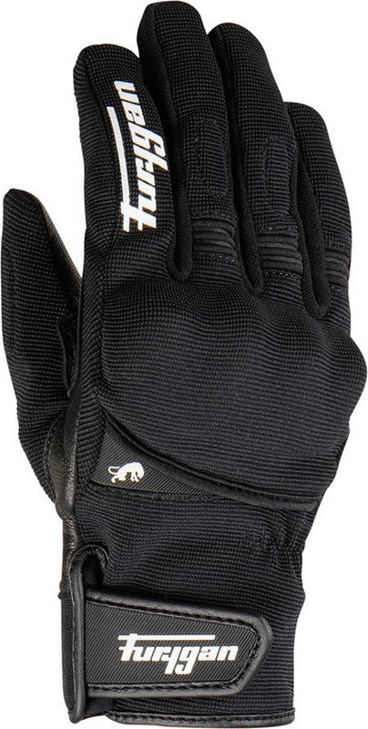 Furygan JET LADY ALL SEASON D3O LADY ALL SEASONS & WINTER GLOVES with insert, Black-White | 4532-143