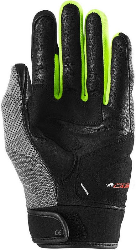 FURYGAN JACK GLOVES BLACK-GREY-YELLOW | 4612-1274
