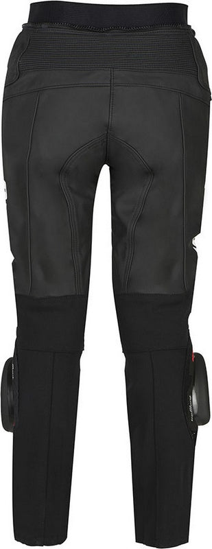 Furygan BUD LADY LADY LEATHER PANTS, Black-White | 6017-143