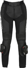 Furygan BUD LADY LADY LEATHER PANTS, Black-White | 6017-143