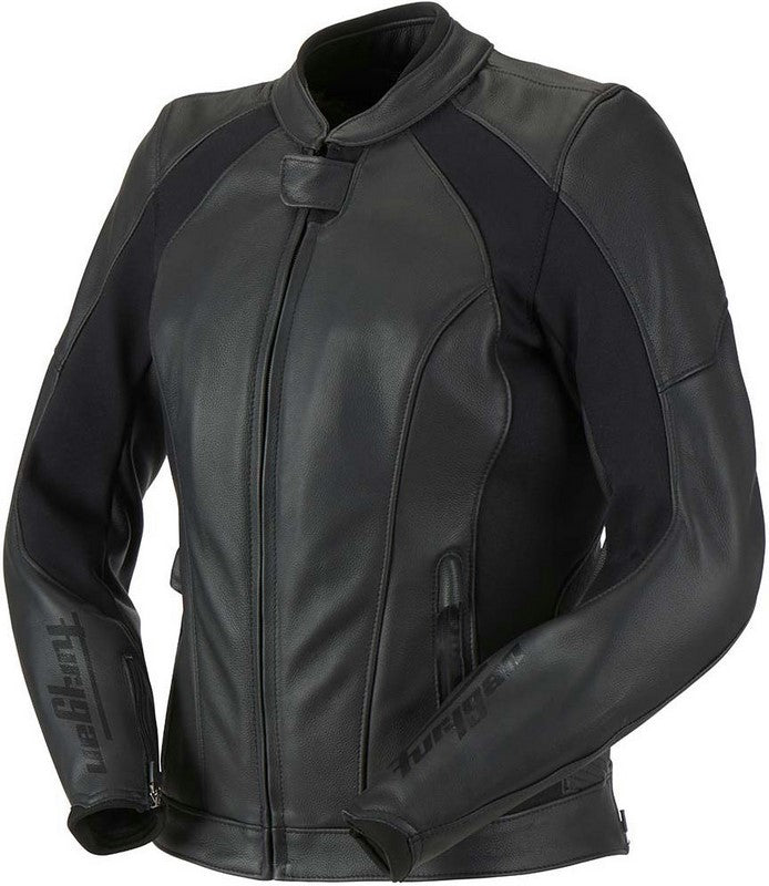 FURYGAN LIVIA LEATHER JACKETS BLACK-BLACK | 6029-117