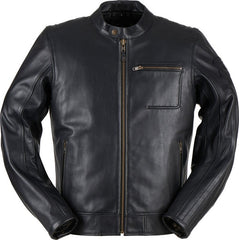 FURYGAN LAUDACIEUX LEATHER JACKETS BLACK | 6032-1