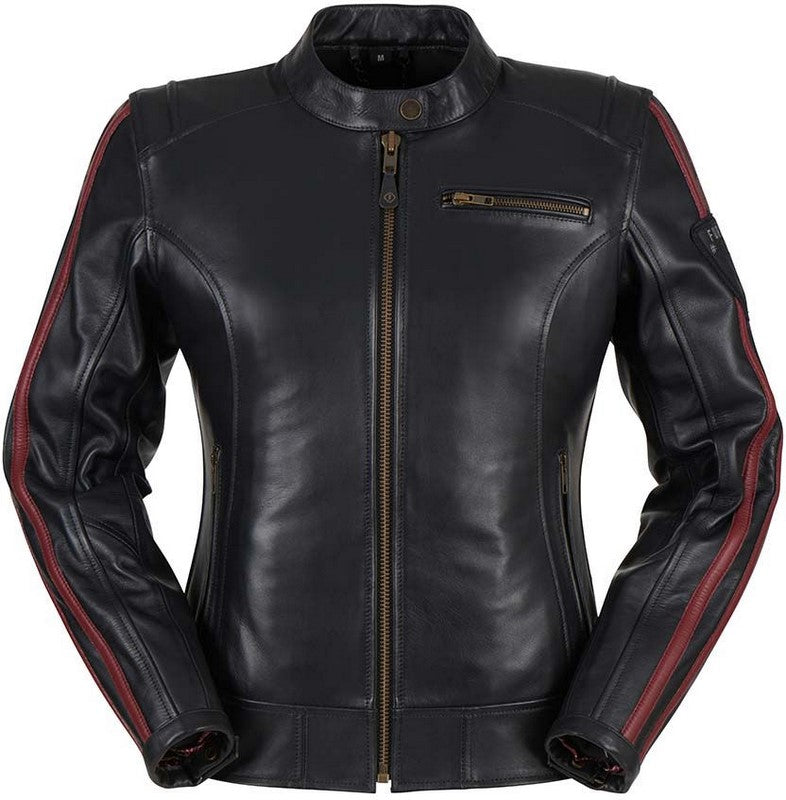 FURYGAN LINTREPIDE LD LEATHER JACKETS BLACK | 6033-1