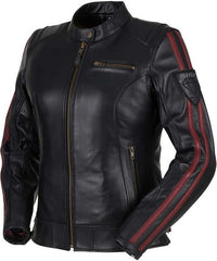 FURYGAN LINTREPIDE LD LEATHER JACKETS BLACK | 6033-1