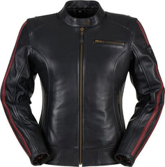 FURYGAN LINTREPIDE LD LEATHER JACKETS BLACK | 6033-1