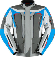 Furygan VESTE VOYAGER 3C, Blue-Grey-Grey Charcoal | 6439-591