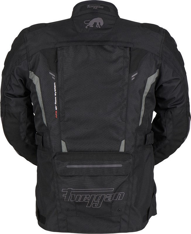 FURYGAN BREVENT 3W1 3/4 TEXTILE JACKETS BLACK-GREY | 6456-127