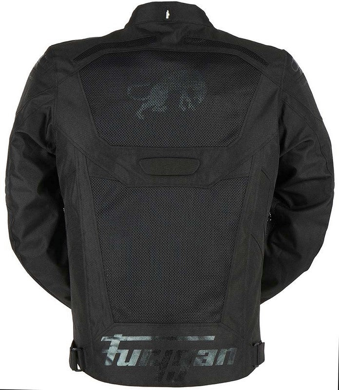 FURYGAN ATOM VENTED EVO TEXTILE JACKETS BLACK-BLACK | 6460-117