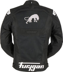 FURYGAN ATOM VENTED EVO TEXTILE JACKETS BLACK-WHITE | 6460-143