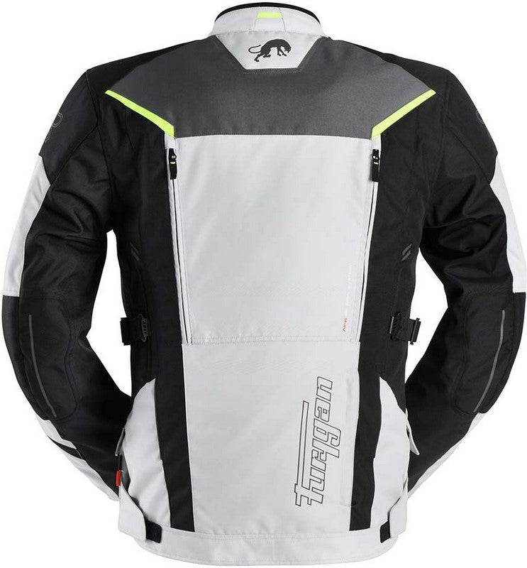 FURYGAN BROOKS 3/4 TEXTILE JACKETS BLACK-PEARL-ANTHRA-FLUO | 6483-1664
