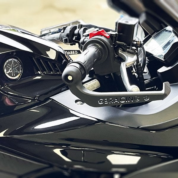 GBRacing Brake Lever Guard 18mm insert with 10mm Spacer, 7mm bush, 160mm. | BLG-18-S10-B7-A160-GBR