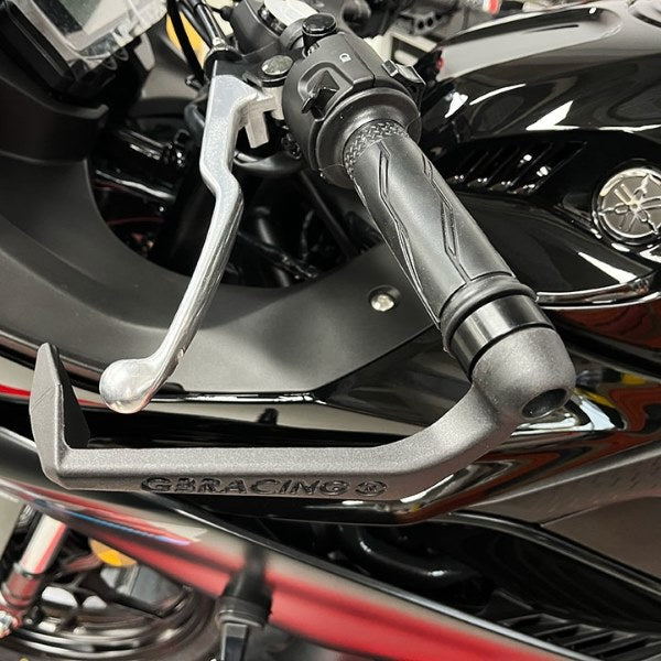 GBRacing Clutch Lever Guard 18mm insert and 10mm Spacer, 160mm. | CLG-18-S10-B5-A160-GBR