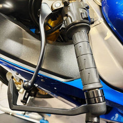 GBRacing M8 THREADED CLUTCH LEVER GUARD, 5MM SPACER WITH 6MM RECESS, 160MM MOULD | CLG-M8-S5-B5-R6-A160-GBR