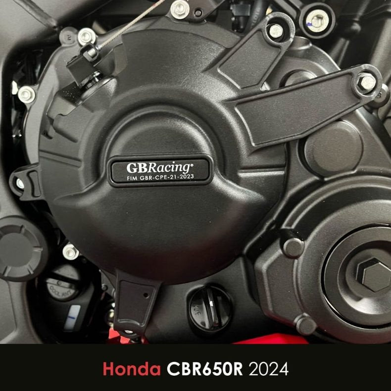 GBRacing Secondary Engine Cover SET for CBR650R & CB650R 2024 | EC-CB650R-2024-SET-GBR