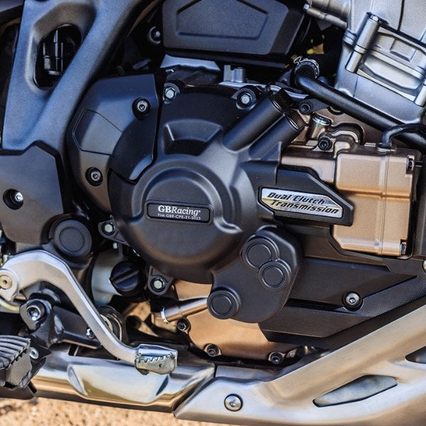 GBRacing CRF1100L AFRICA TWIN DCT Secondary Clutch Cover 2020-2023 | EC-CRF1100-2020-2-DCT-GBR