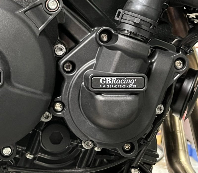 GBRacing F 900 R SECONDARY WATER PUMP COVER 2020 | EC-F900R-2020-5-GBR