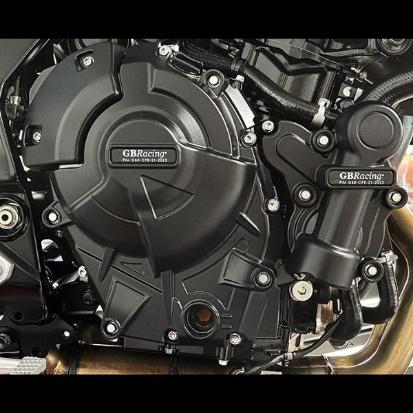 GBRacing GSX-8S M3 & V-Strom 800DE Secondary Water Pump Cover 2023 | EC-GSX-8S-M3-5-GBR