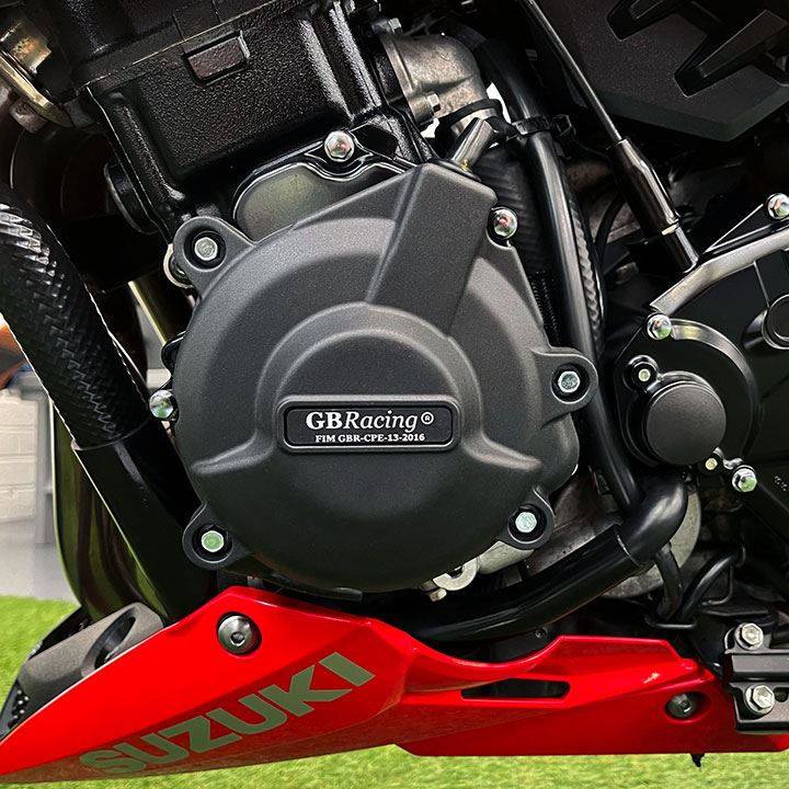 GBRacing GSX-S750 L7 Secondary Alternator Cover | EC-GSXS750-L7-1-GBR