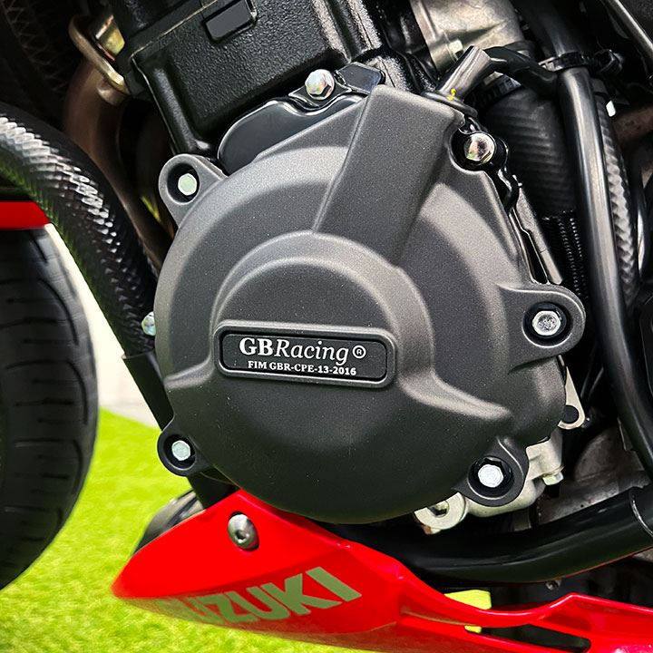 GBRacing GSX-S750 L7 Secondary Alternator Cover | EC-GSXS750-L7-1-GBR