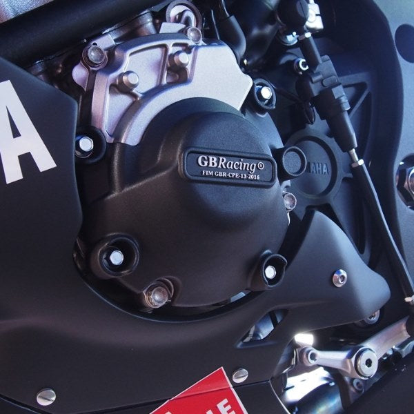 GBRacing YZF-R1 Engine Cover Set 2015-2023 - Extended version pulse cover | EC-R1-2019-SET-GBR