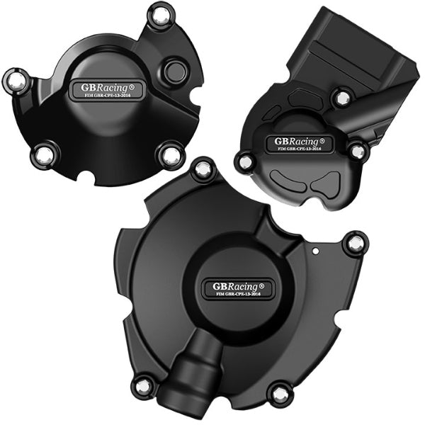 GBRacing YZF-R1 Engine Cover Set 2015-2023 - Extended version pulse cover | EC-R1-2019-SET-GBR