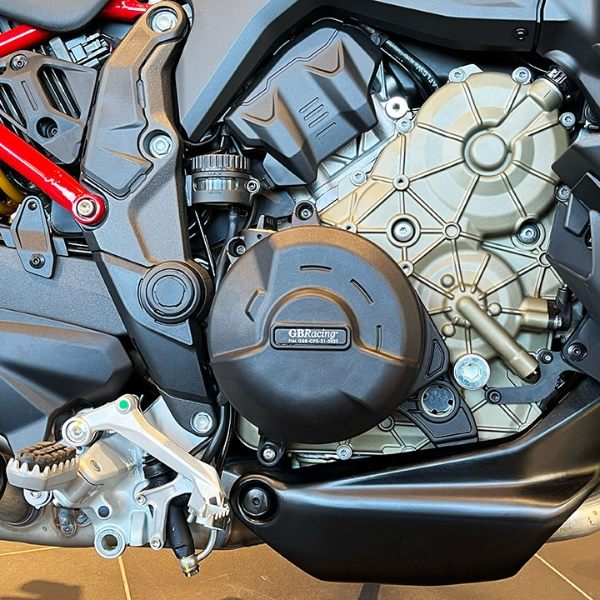 GBRacing Multistrada V4 Clutch Cover 2022-2023 | EC-V4-MS-2022-2-GBR