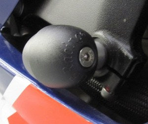 GBRacing Bullet Frame Slider Set | FS-GSXR1000-K5-R