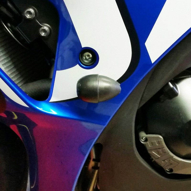 GBRacing Bullet Frame Slider Set | FS-GSXR1000-K9-S