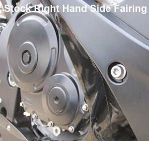 GBRacing Bullet Frame Slider Set | FS-GSXR600-K6-R