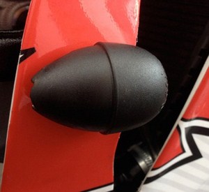 GBRacing Bullet Frame Slider Set | FS-S1000RR-2009-R