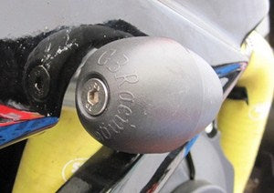 GBRacing Bullet Frame Slider Set | FS-ZX10-2011-S