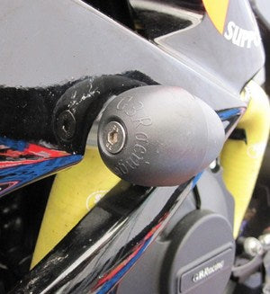GBRacing Bullet Frame Slider Set | FS-ZX6-2009-R