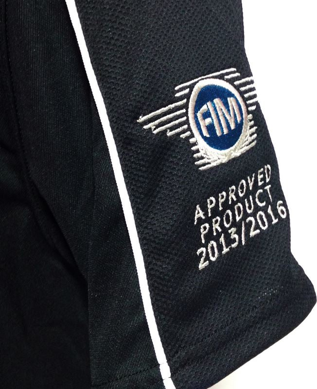 GB Racing Merchandise Mens Tech Black Polo | GBR-TP