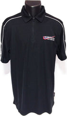 GB Racing Merchandise Mens Tech Black Polo | GBR-TP
