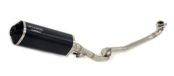 GIANNELI APRILIA/PIAGGIO/GILERA 500 CC BLACK ALUM INIUM SILENCER | 73672B2