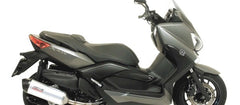 GIANNELI YAMAHA X-MAX 400 '13-'15 IPERSPORT ALUMI NIUM DARK SILENCER WITH CARBON END CAP | 73684B2Y
