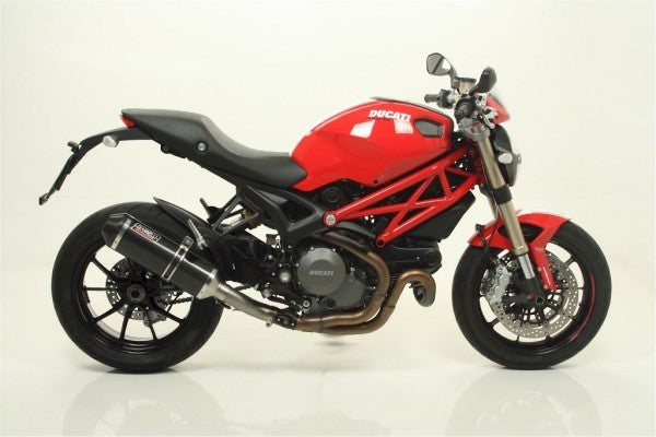 GIANNELI DUCATI MONSTER 1100 EVO '11 SLIP-ON IPER SPORT WITH CARBON FIBRE SILENCER AND CAR BY END CAP | 73776C6SY