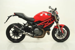 GIANNELI DUCATI MONSTER 1100 EVO '11 SLIP-ON IPER SPORT WITH CARBON FIBRE SILENCER AND CAR BY END CAP | 73776C6SY