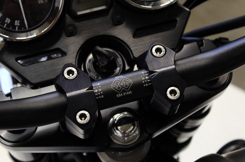 2DGT adjustable handlebar brackets with ABK-09, black