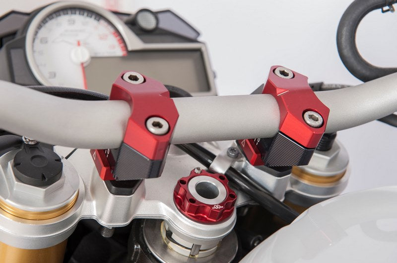 2DGT adjustable handlebar brackets with ABK-19, black