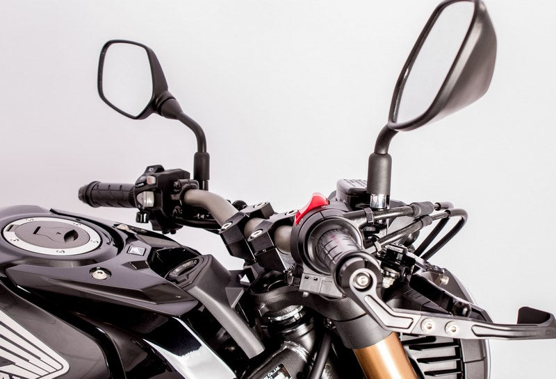 2DGT adjustable handlebar brackets with ABK-20, black