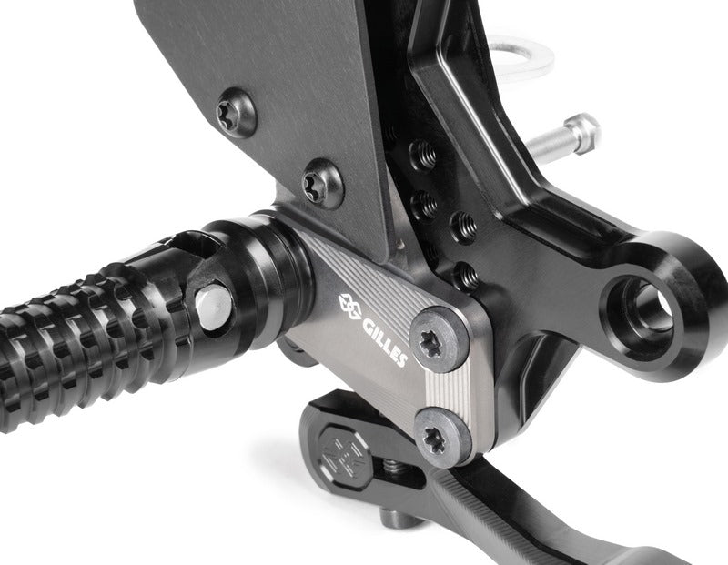 Footrest system AS31GT3 black