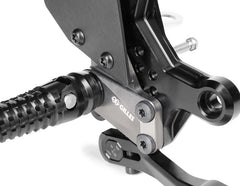 Footrest system AS31GT3 black